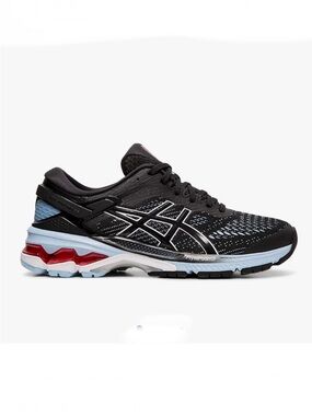 ASICS Gel-Kayano 26 Black Heritage Blue - 7.5 EUC